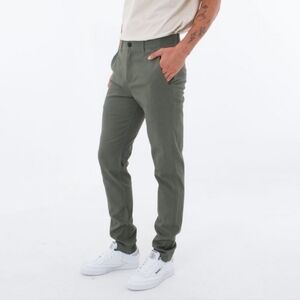 Hurley Mens Worker Icon Slim Fit Pants Size 38 Green NWT